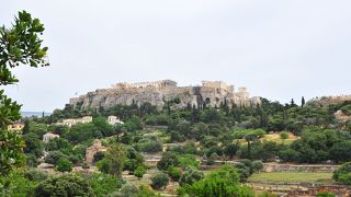 アクロポリスまで朝の散歩