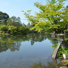 霞が池の風景