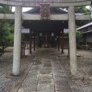 整備された神社