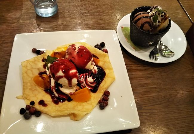 メニューが女性向き