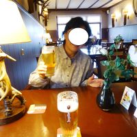 時間待ちのビール