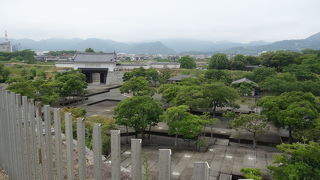 広々とした史跡公園。