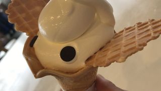 象のソフトクリーム！