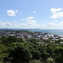 中腹からの眺望