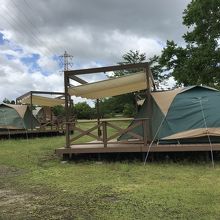 下が板張りのスペースもあり