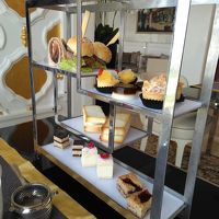 クラブラウンジでアフタヌーンティー