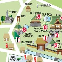 深沙堂は、深大寺の境内の西側にあります。水神苑の東隣です。