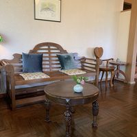 ウェルカムドリンクを頂いたところ