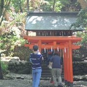 久能山東照宮内にあります。