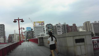 人は少なかった