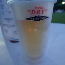 キリリと冷たい「氷点下生ビール」