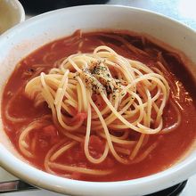 いつも頼むボンゴレ赤