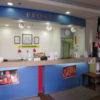 ４階フロンでチェックイン～