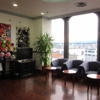 眺望が好いロビー～