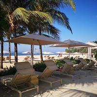 ビーチベッドは驚くほど空いてます(笑)