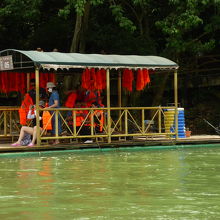 中国側の観光客