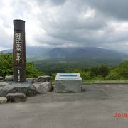 平沢峠の駐車場からの八ヶ岳の景色が最高