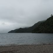 霧のかかった中禅寺湖も綺麗！