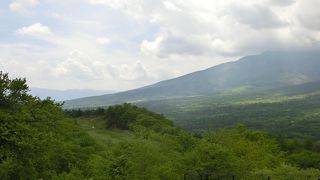 八ヶ岳山麓のゴルフ場