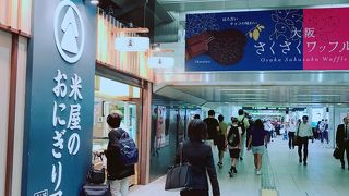 おにぎり持って