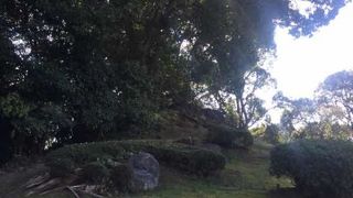 清澄庭園の築山