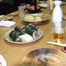 二階のお座敷にて