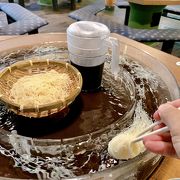 回転式そうめん流し！発祥の地「唐船峡」でランチ！