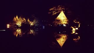 冬のライトアップを見てきました