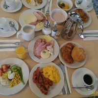 朝食メニューは豊富で美味しい