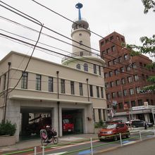 洋風レトロな二本榎消防署