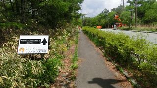 リフトで上がる