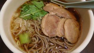 フードコートで気軽におそば