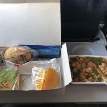 機内食(成都～武漢)