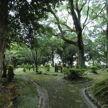 はにわ園へ続く散策路