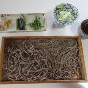 戸沢村のお蕎麦屋