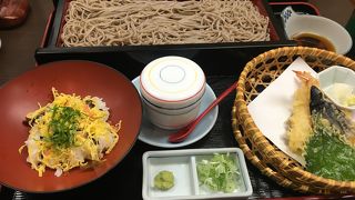 美味しい蕎麦を頂きました