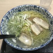 函館という事で塩ラーメン。