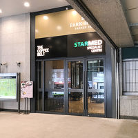 地下鉄出口からホテル裏口に行けます