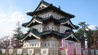 お花見には、ちょっと早かった…