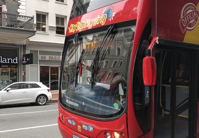 City sightseeing のバスが使いやすい