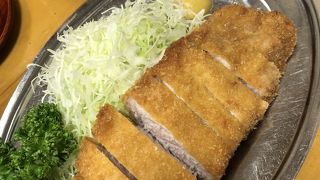 界隈で人気のとんかつ屋さん