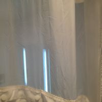 シャワーカーテン。交換が必要。