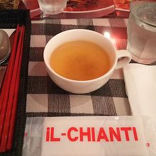 まずはスープ！