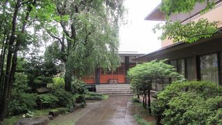 大きなイチョウが出迎えてくれます