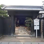 弘前藩 藩医の邸宅。