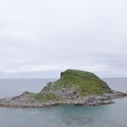 ポンモシリ島が見えます