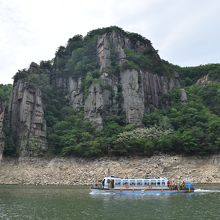 丹陽八景のひとつ「玉筍峰(オッスンボン)」