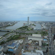 ３　２０Fから日本海、朱鷺メッセ方面