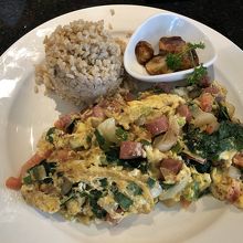 Country Style Omelet は卵3個使用