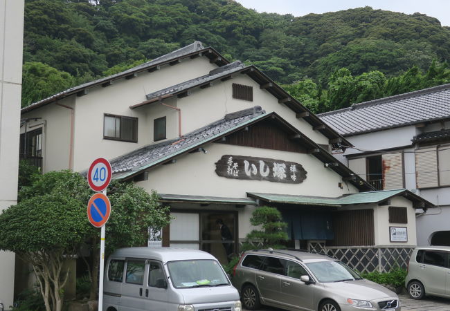 下田の蕎麦屋はここ「いし塚」